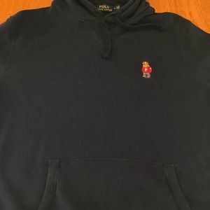 Limited edition polo bear hoodie by Ralph Lauren.
